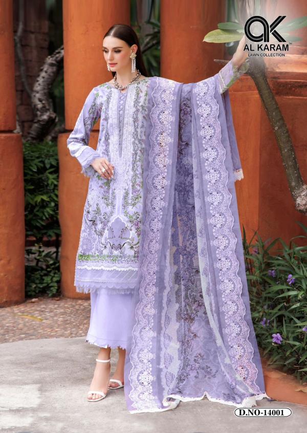 Alkaram Kesariya Vol-14 – Karachi Dress Material